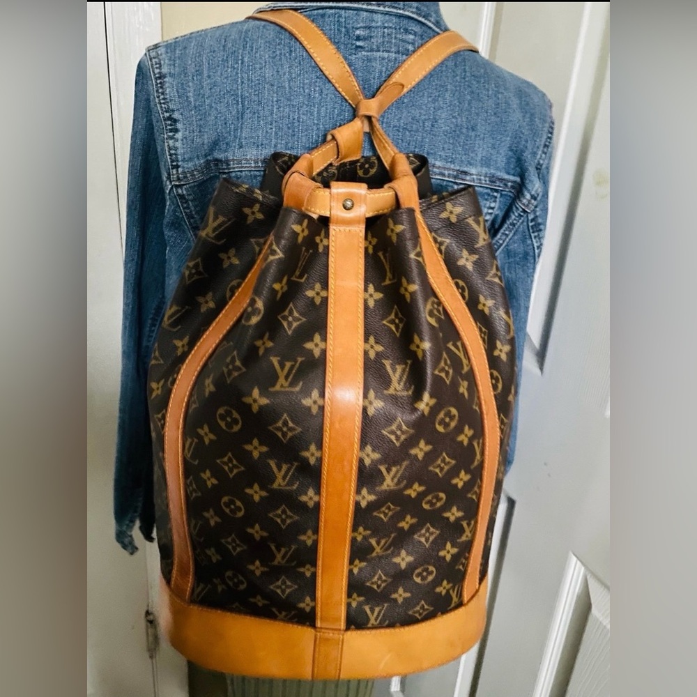 Louis Vuitton Randonnee PM Monogram Canvas Backpack
